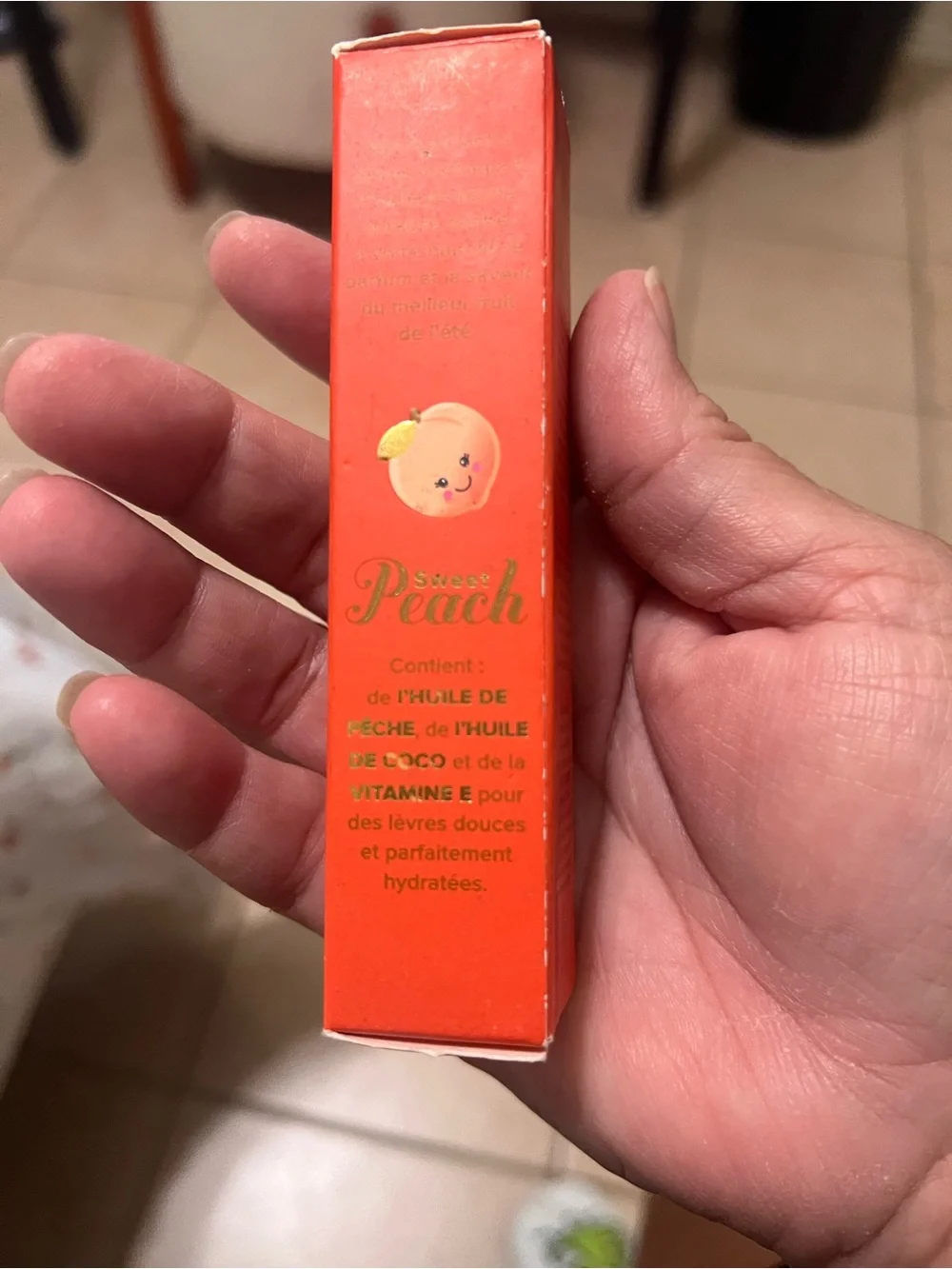 Peach oil & coconut oil